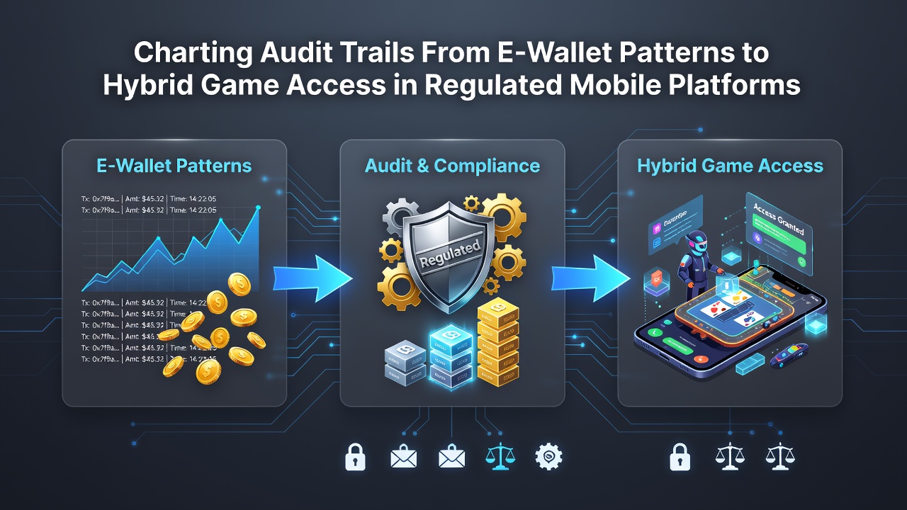 Darstellung von Audit Trails bei E-Wallet Transaktionen in mobilen Spielplattformen