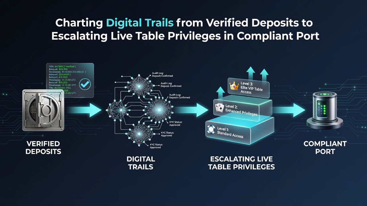 Visualisierung der Eskalation von Live-Tisch-Privilegien durch verifizierte Einzahlungen in mobilen Anwendungen